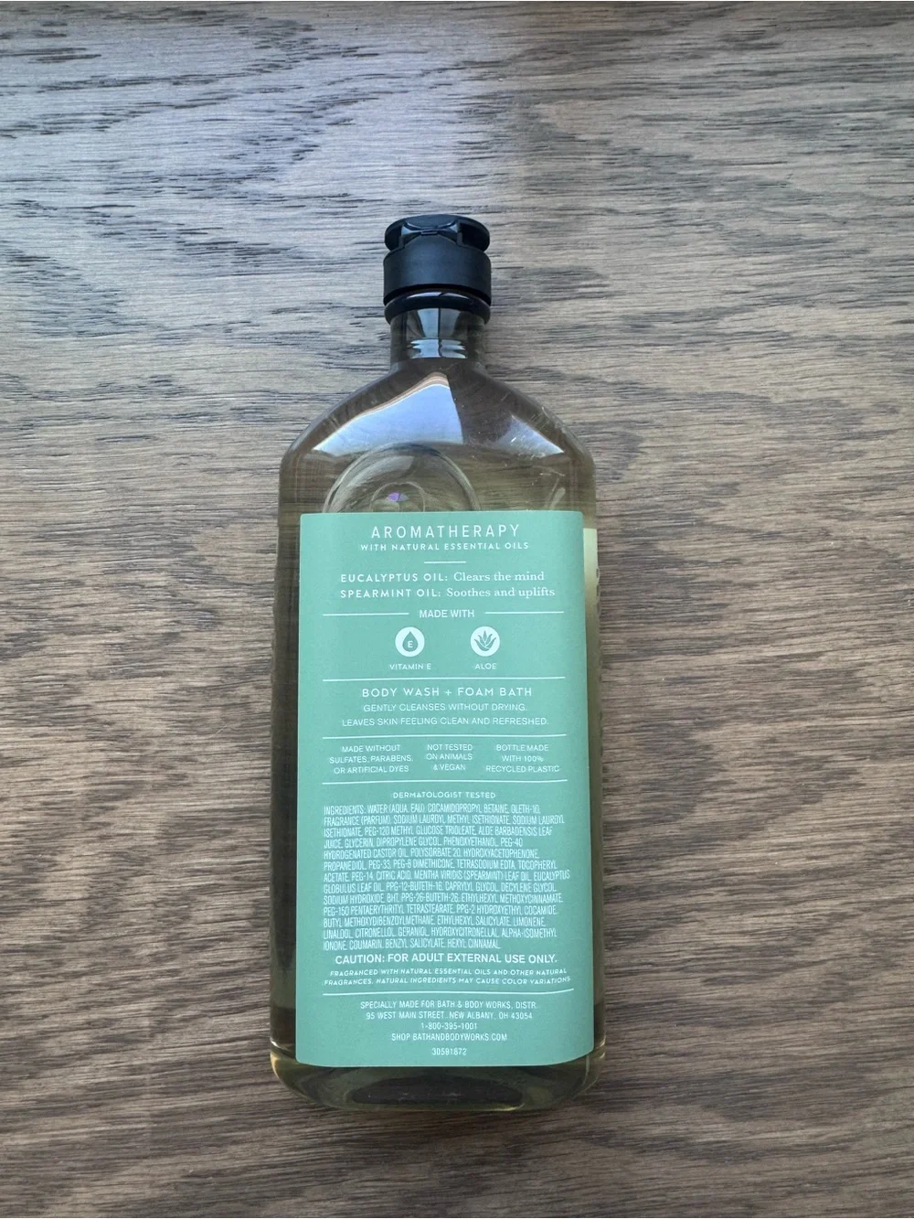 Bath & Body Works Aromatherapy Body Wash + Foam Bath